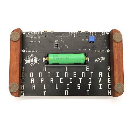 Freedom Enterprise Inter Continental Capacitive Ballistic Synth owner's manual