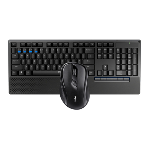 Rapoo 8300T quick start guide