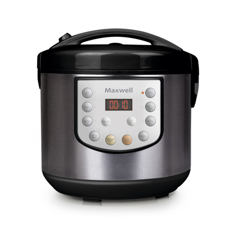 Maxwell MW-3818 BK User manual