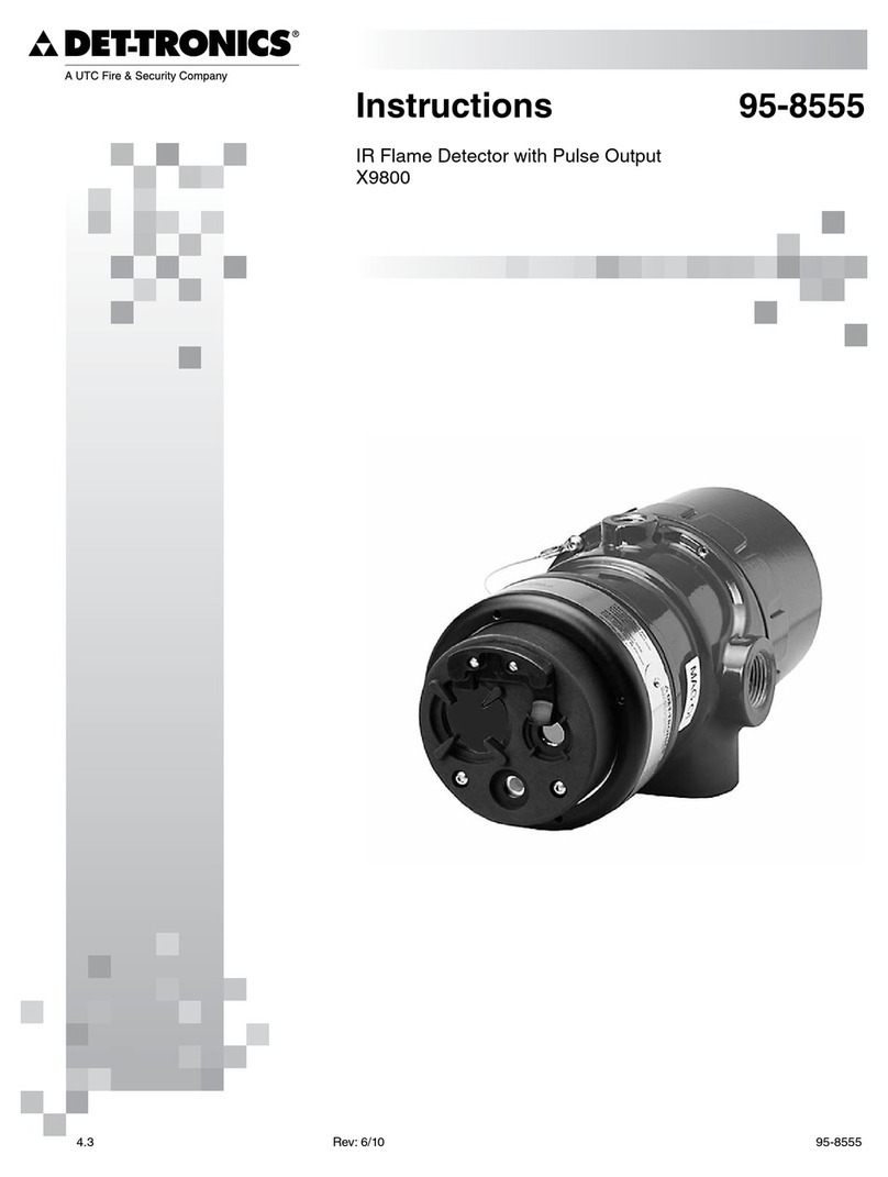 UTC Fire and Security Det-Tronics X9800 instructions