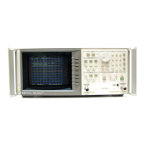 HP 8572A User manual