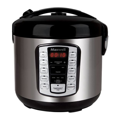 Maxwell MW-3814 BK User manual