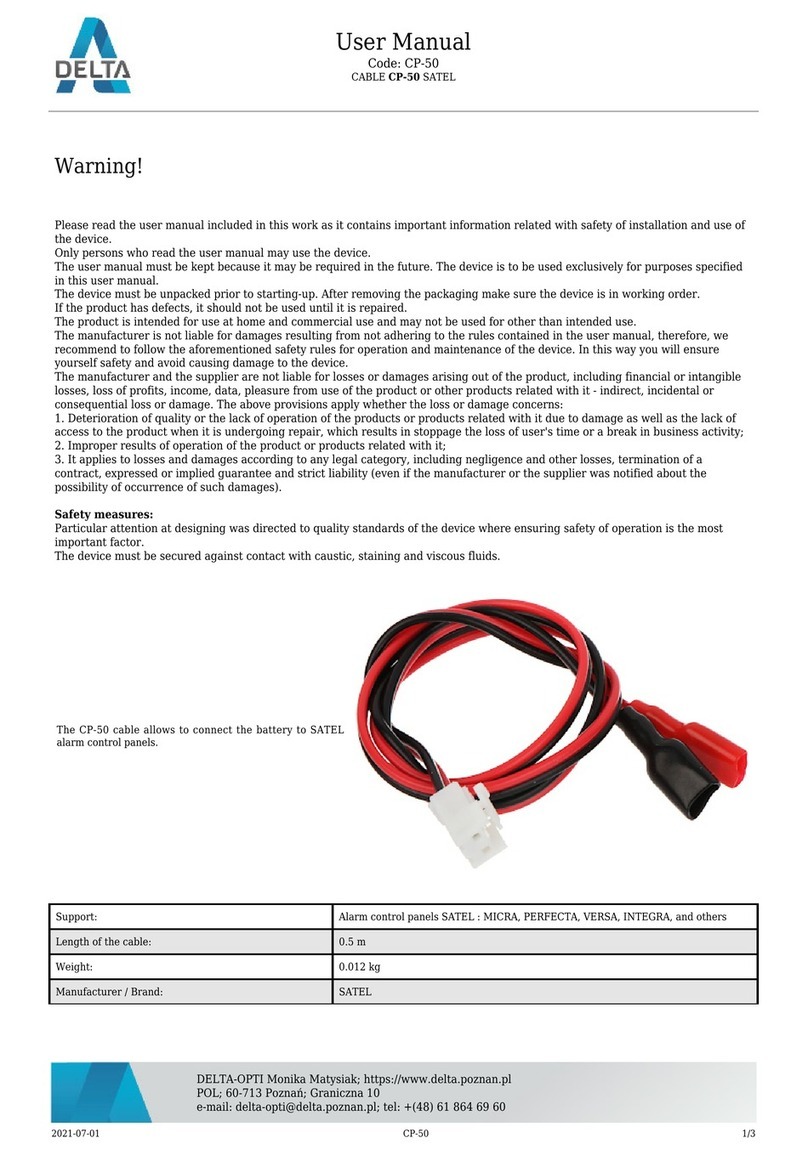 Delta CP-50 user manual