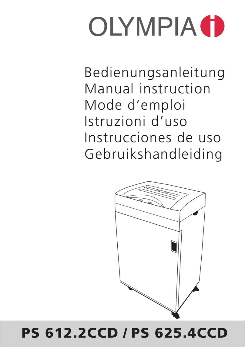 Olympia PS 612.2CCD Manual instruction