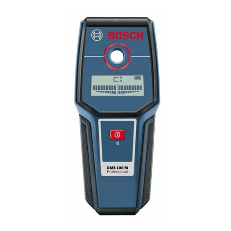 Bosch Professional GMS 100 M Original instructions