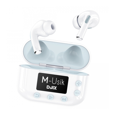 D-JIX M-USIK 16GO W instruction manual