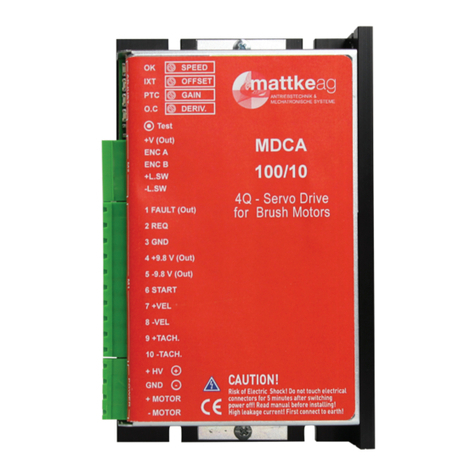 mattke MDCA Series manual