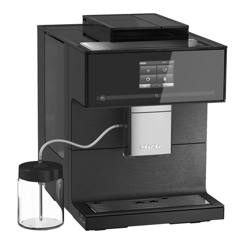 Miele CM 7750 operating instructions