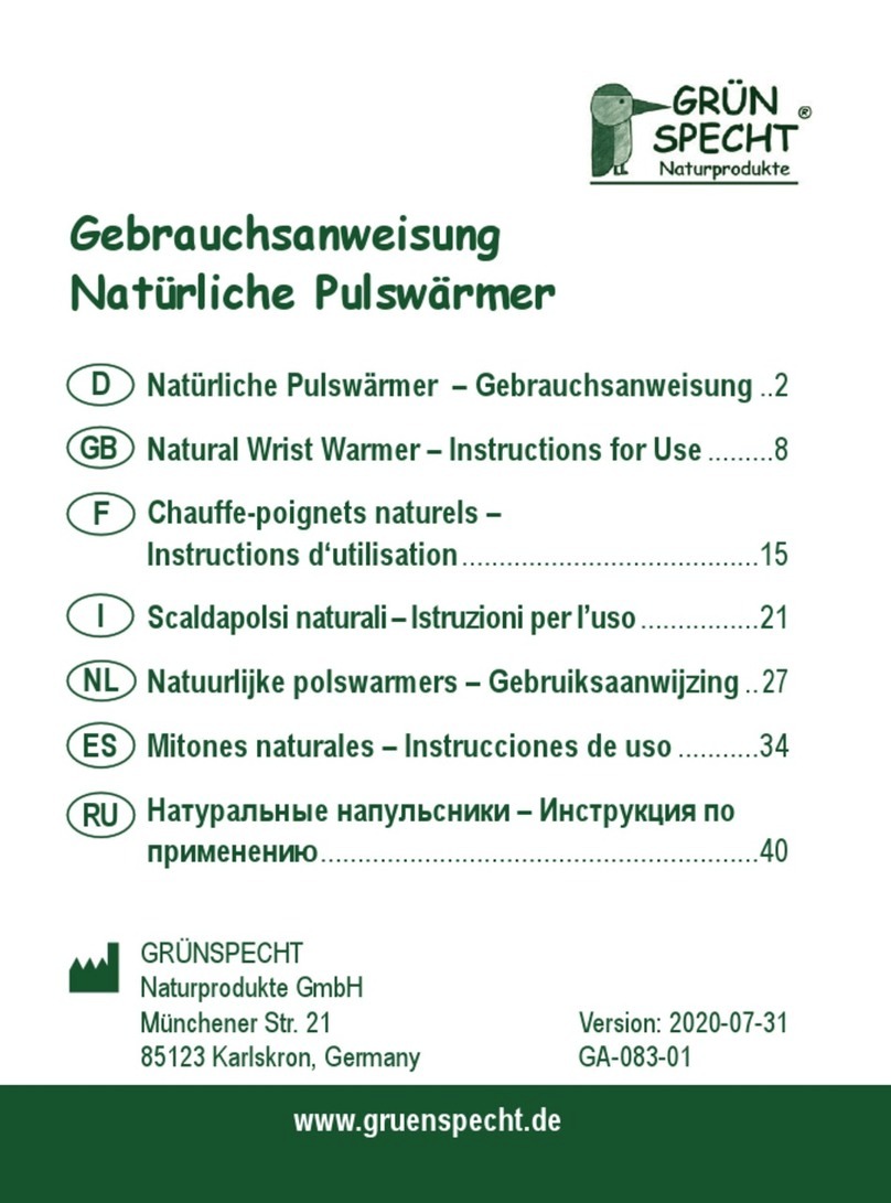 GRÜNSPECHT 145-V2 Instructions for use