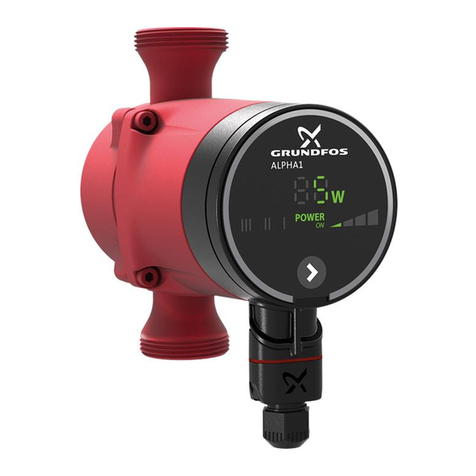 Grundfos ALPHA1 B User manual Grundfos ALPHA1 B User manual