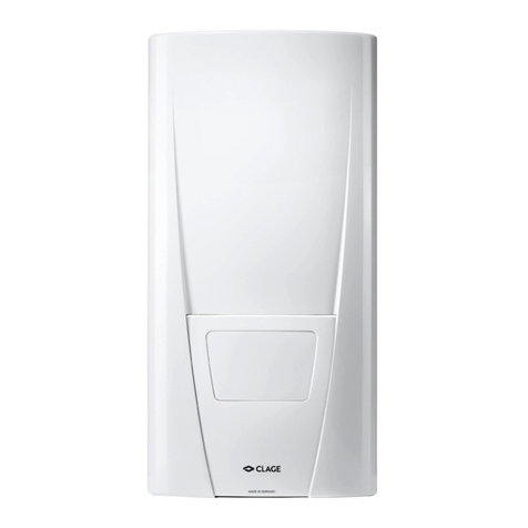 clage DBX 18 User manual clage DBX 18 User manual