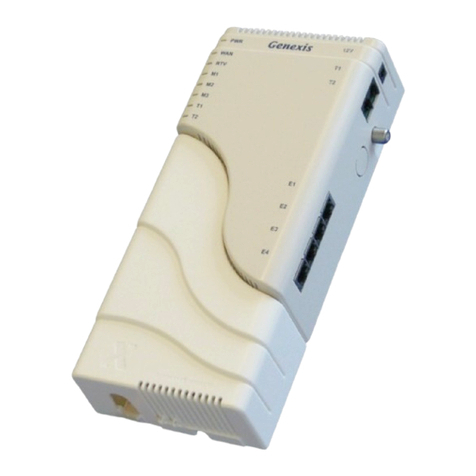 Genexis OCG-218m Operating and installation instructions Genexis OCG-218m Operating and installation instructions