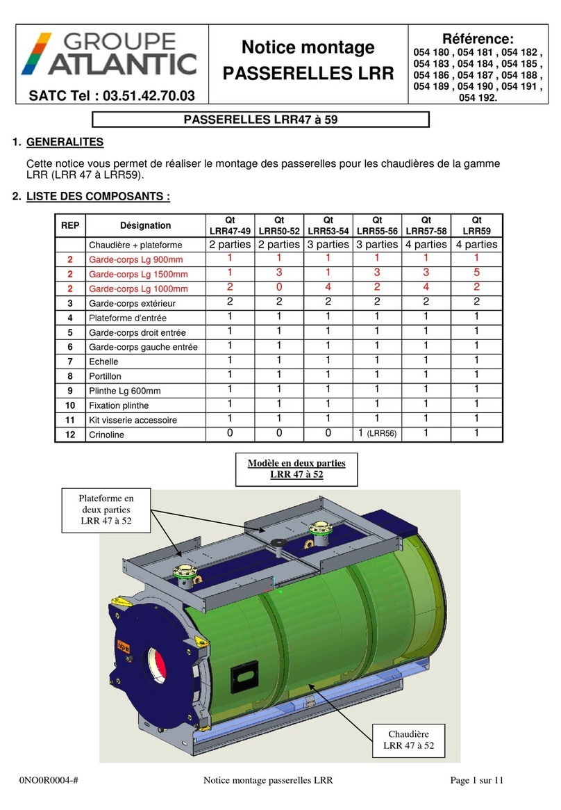 Groupe Atlantic LRR47-49 User manual