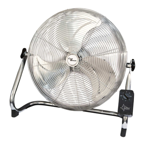 Suntec Wellness Klimatronic CoolBreeze 5000 BV User manual
