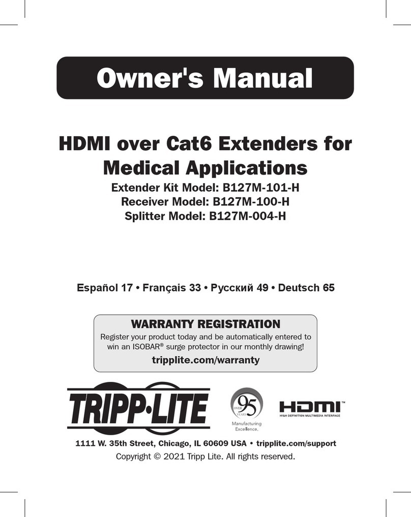 Tripp Lite B127M-101-H User manual