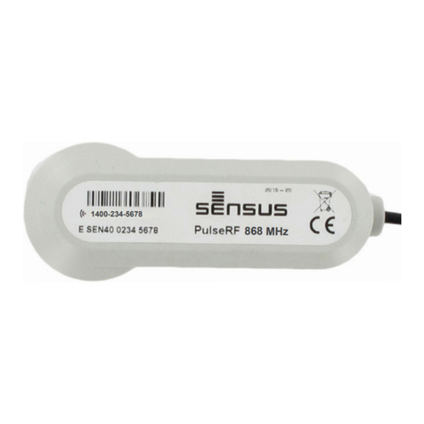 Xylem Sensus PulseRF-A3 User manual