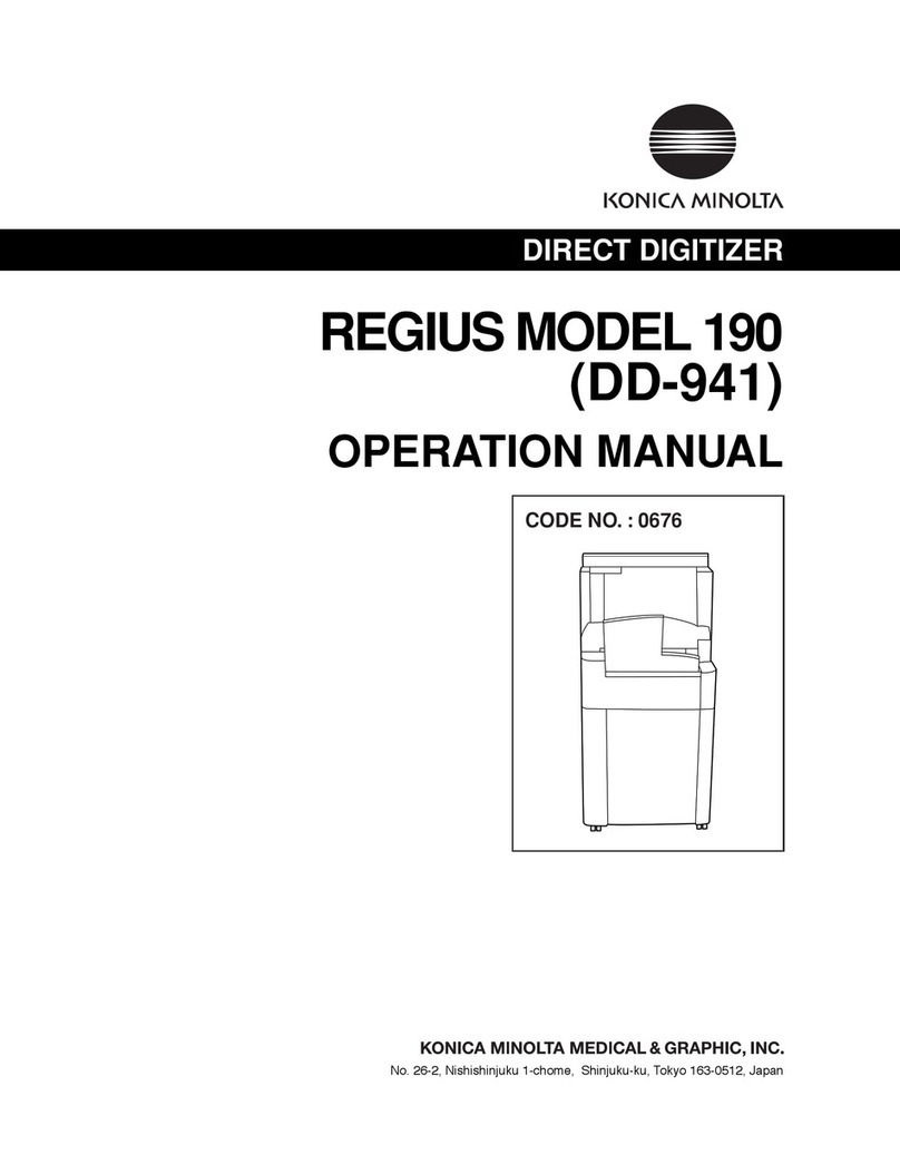 Konica Minolta REGIUS 190 User manual