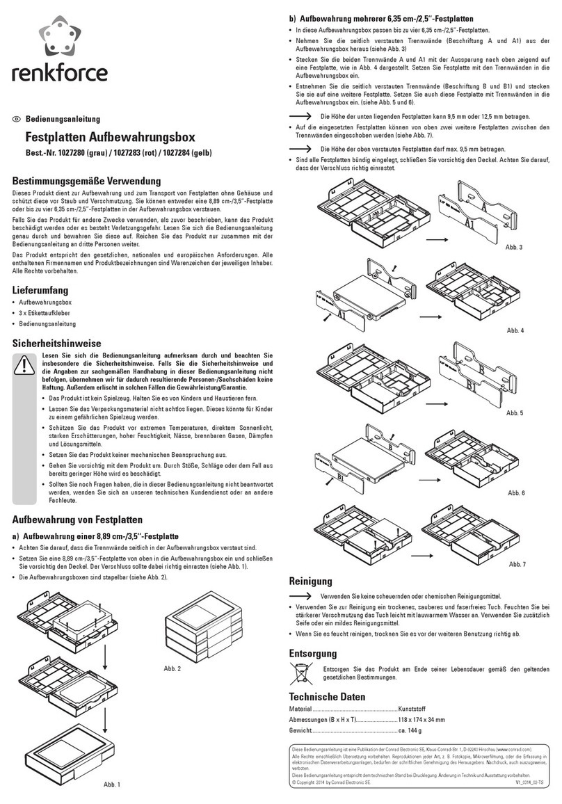 Renkforce 1027280 User manual Renkforce 1027280 User manual