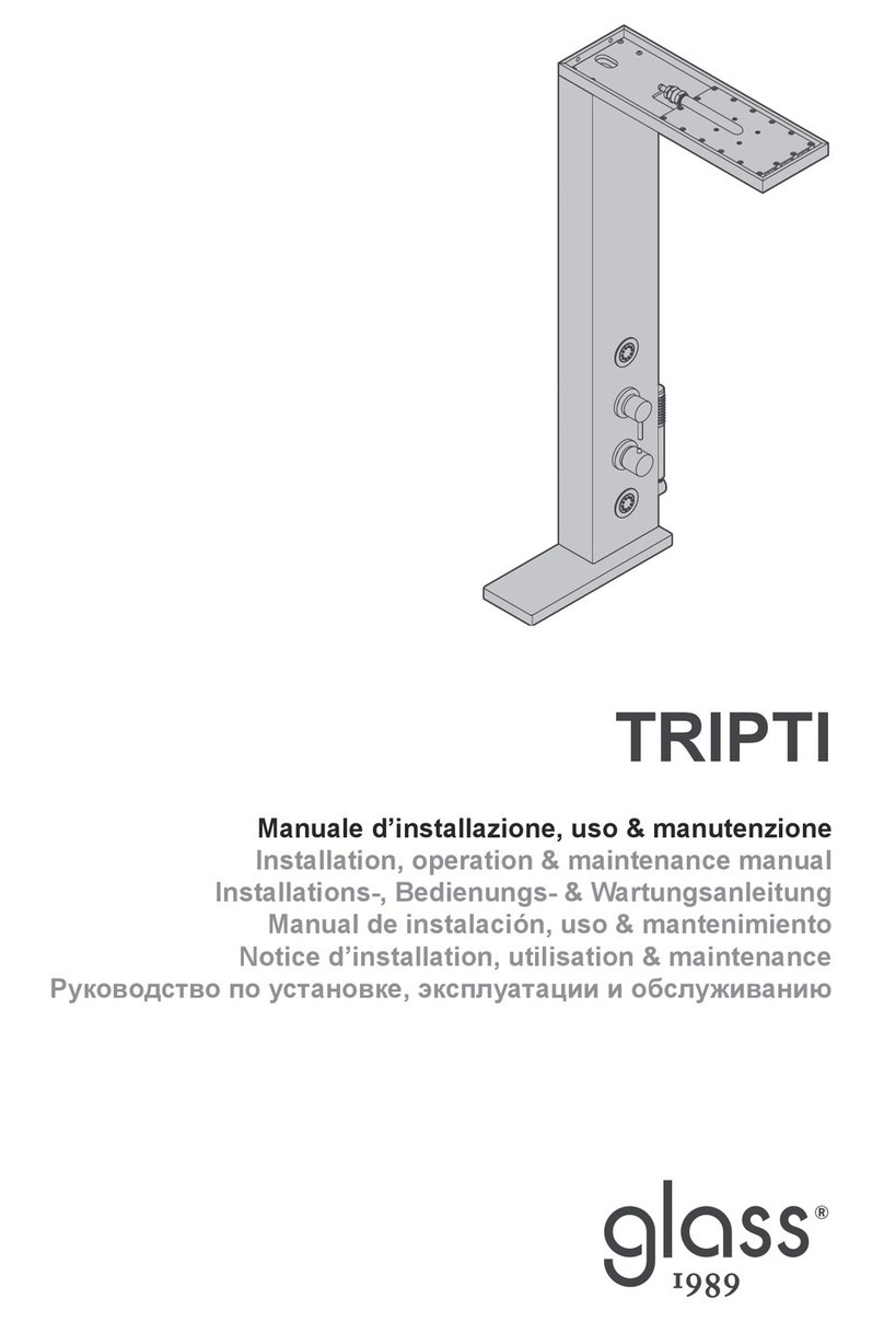 glass 1989 TRIPTI Installation, operation & maintenance manual