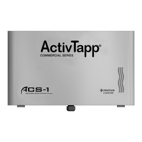 Pentair EVERPURE ActivTapp ACS-1 Installation and operation guide