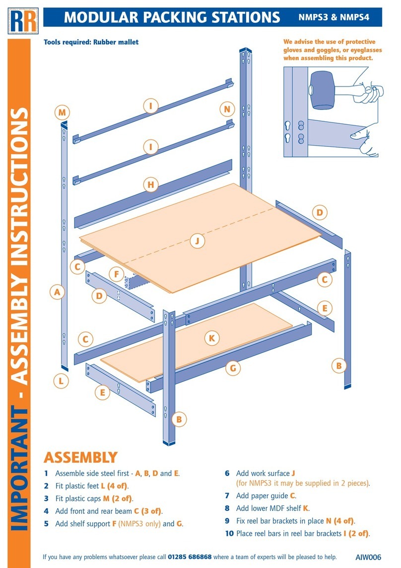 Rapid Racking NMPS3 User manual Rapid Racking NMPS3 User manual