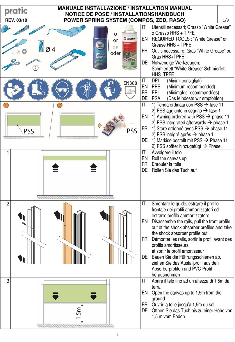 pratic Raso installation manual