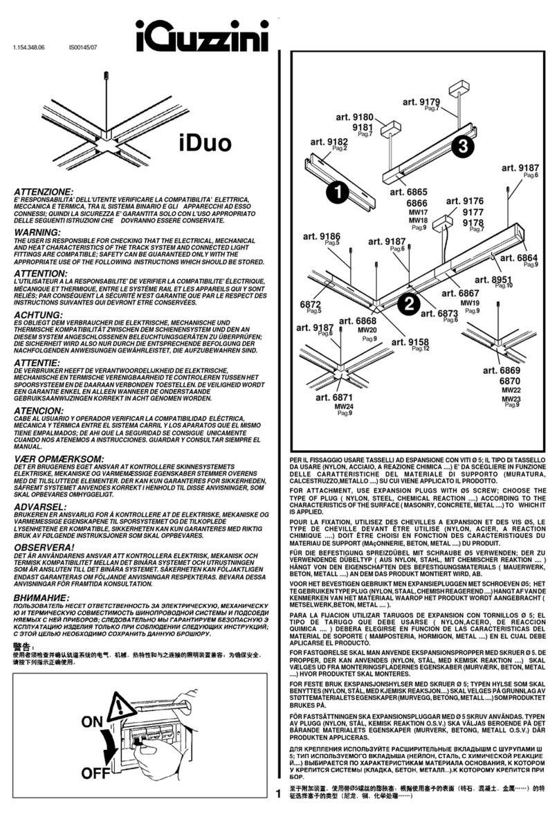 iGuzzini iDuo User manual