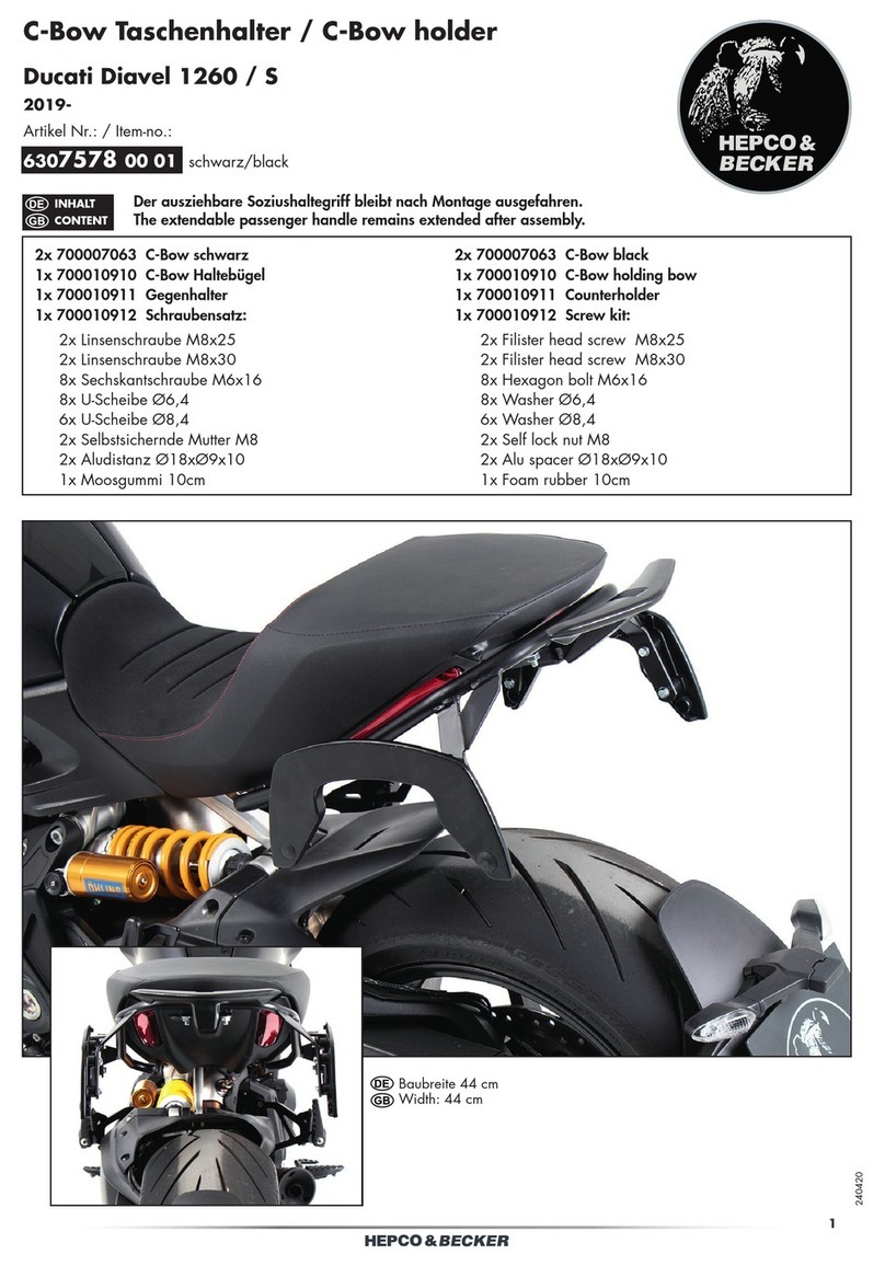 hepco & becker 6307578 00 01 User manual
