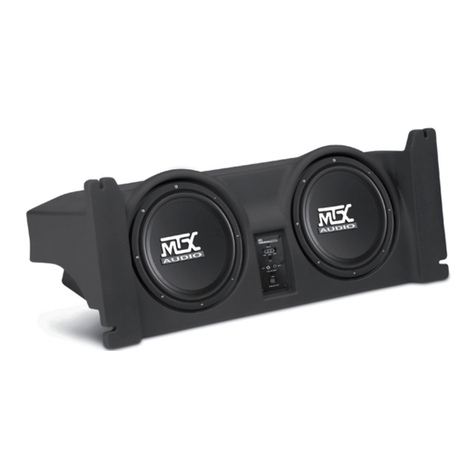 MTX Thunder Form JWTJ97C20A-TN User manual