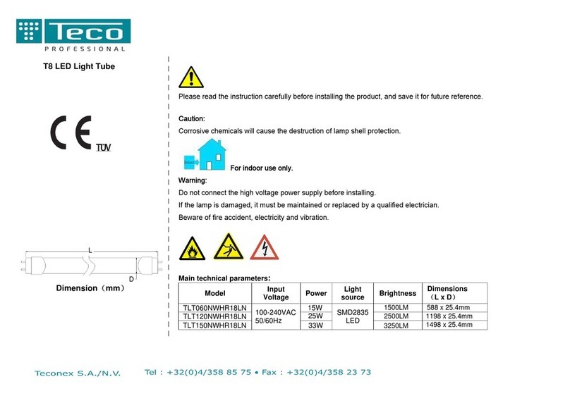 TECO T8 manual TECO T8 manual