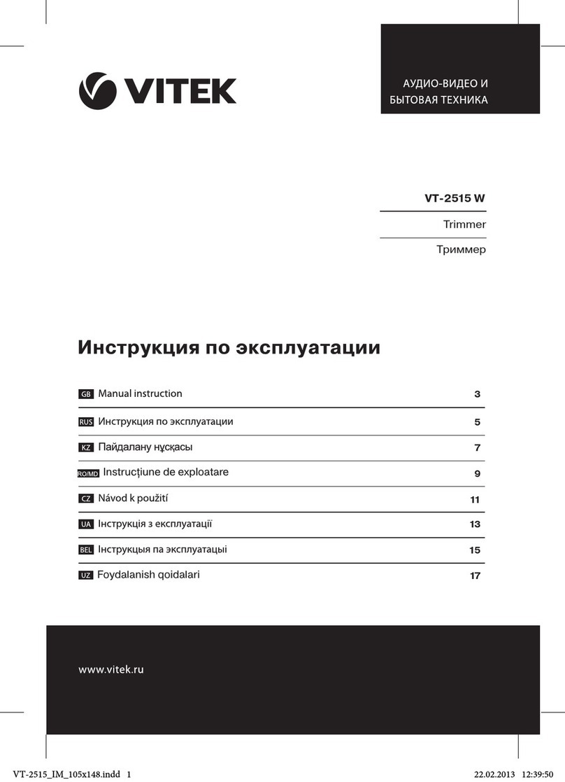 Vitek VT-2515 W Manual instruction