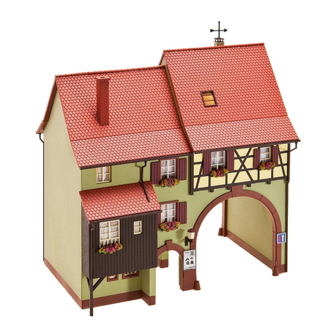 Faller Relief houses User manual