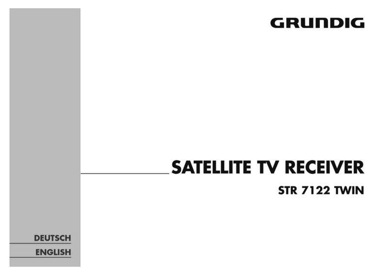 Grundig STR 7122 TWIN User manual