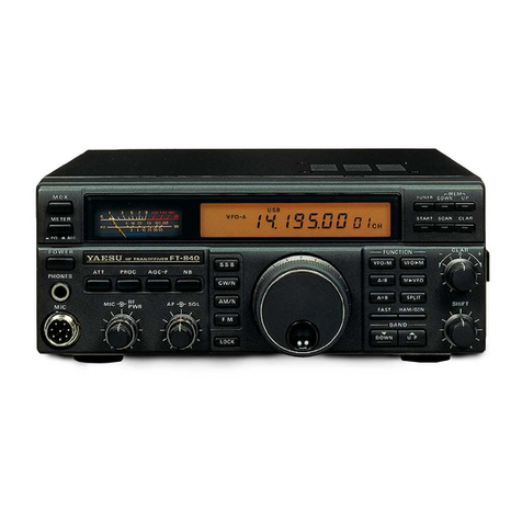 Yaesu FT-840 User manual