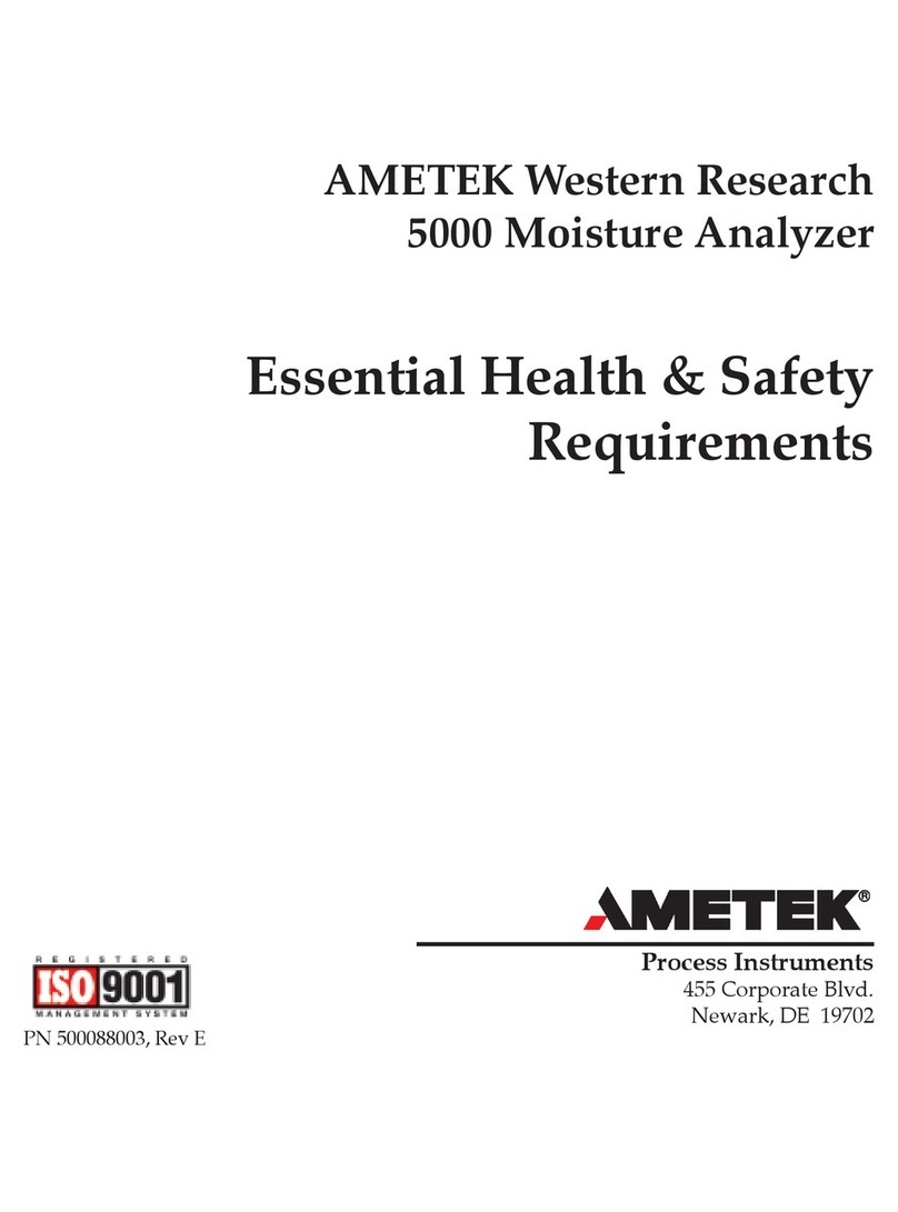 Ametek 5000 manual