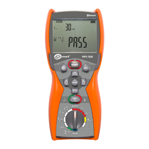 Sonel MPI-506 User manual