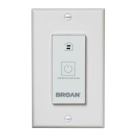 Broan NuTone Overture 1103434 manual