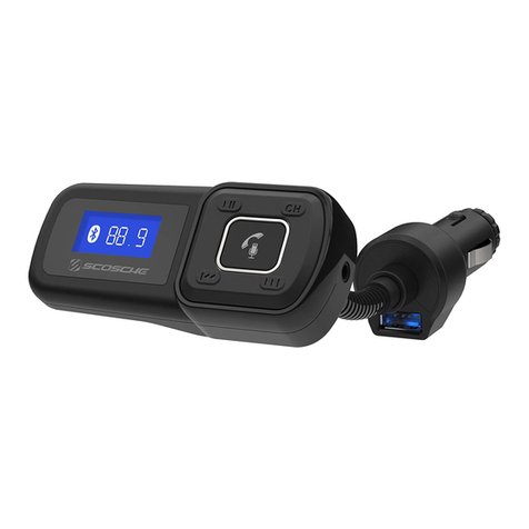 Scosche BTFREQ BTFM quick start guide