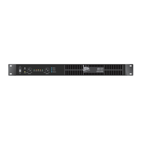 Executive Audio ALPHA Series user manual