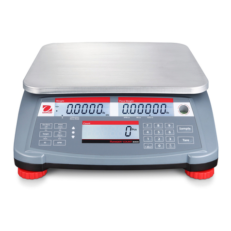OHAUS Ranger Count 3000 Series user guide