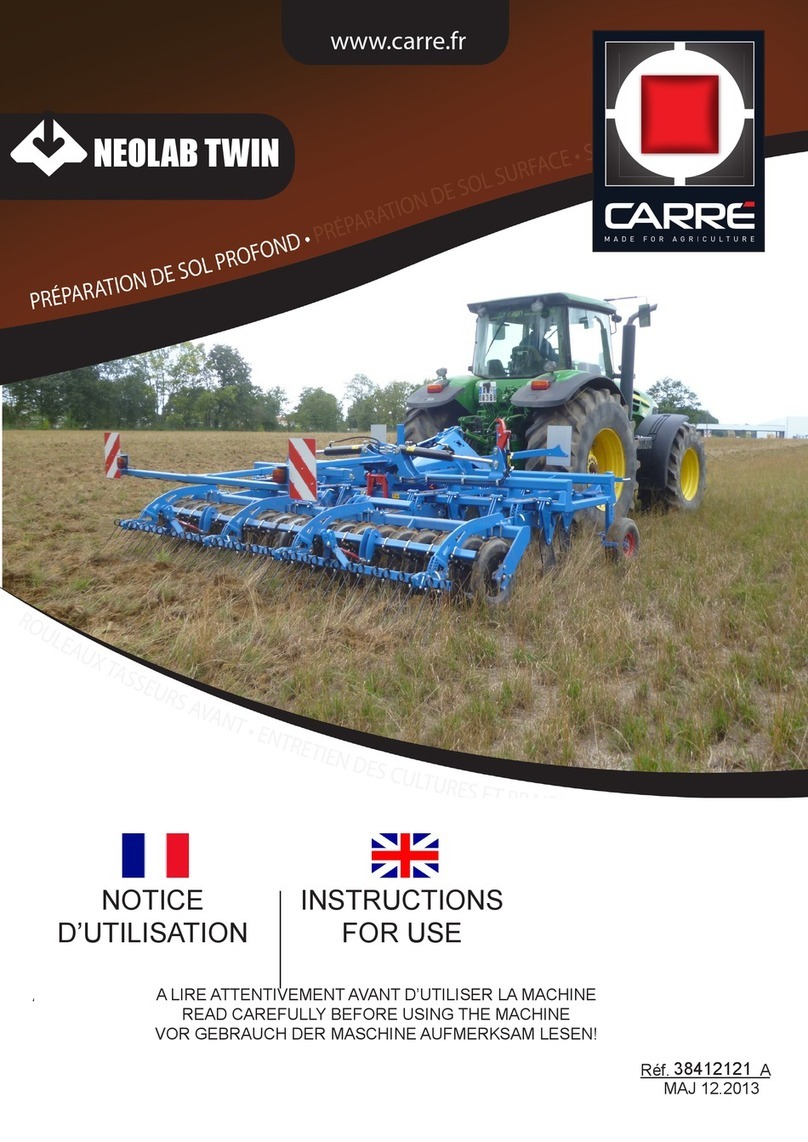CARRE NEOLAB TWIN 2013 Instructions for use