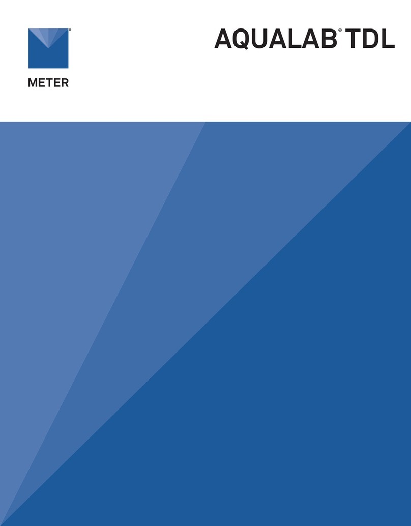 METER AQUALAB TDL manual