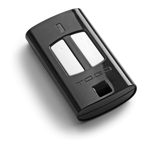 Beninca TO.GO User manual