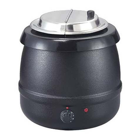 Metos Hot Pot RDS-100 Installation and user manual