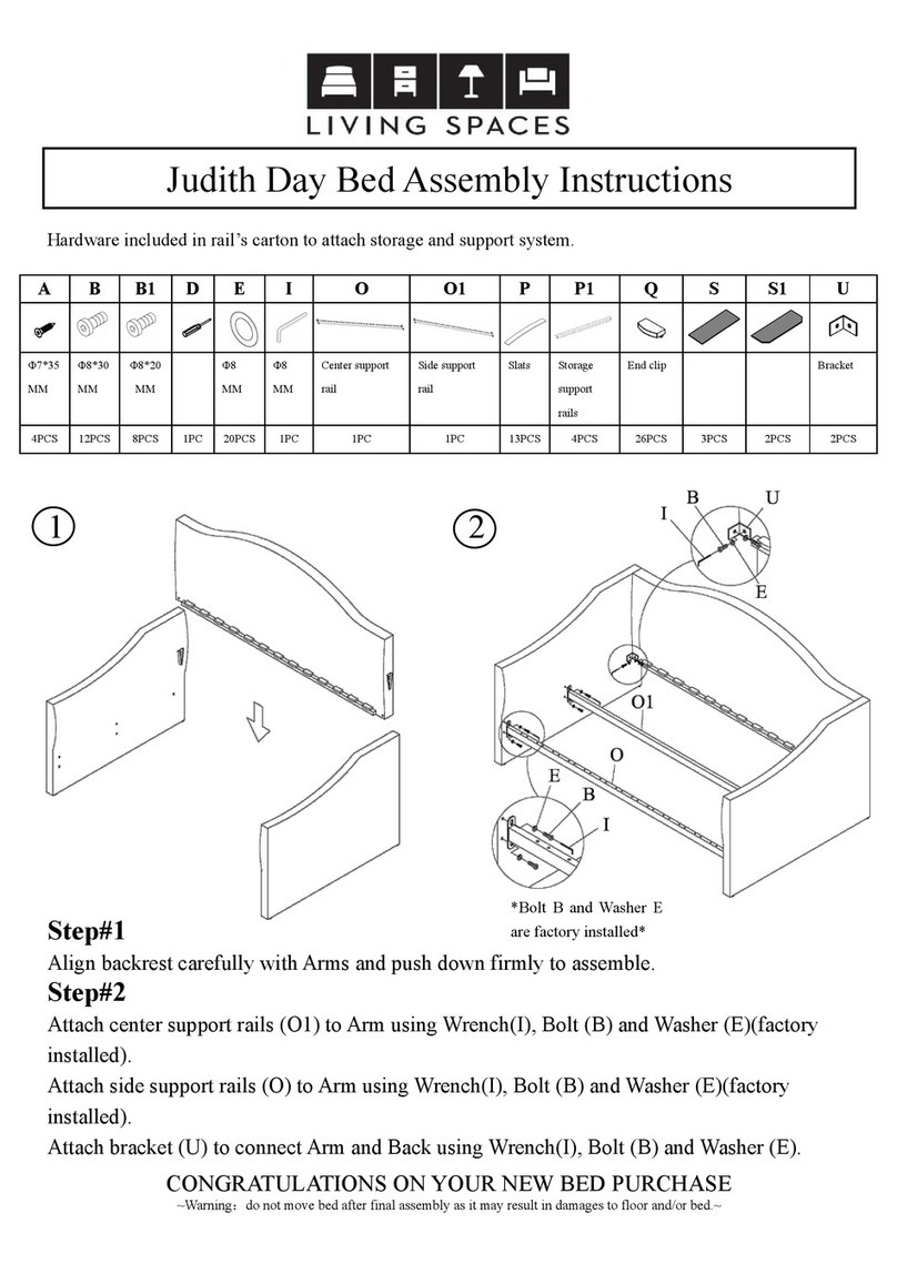 Living Spaces Judith User manual