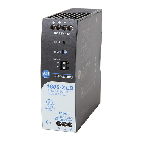 Rockwell Automation Allen-Bradley 1606-XLB120E User manual Rockwell Automation Allen-Bradley 1606-XLB120E User manual