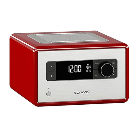 Sonoro SO-110 operating manual