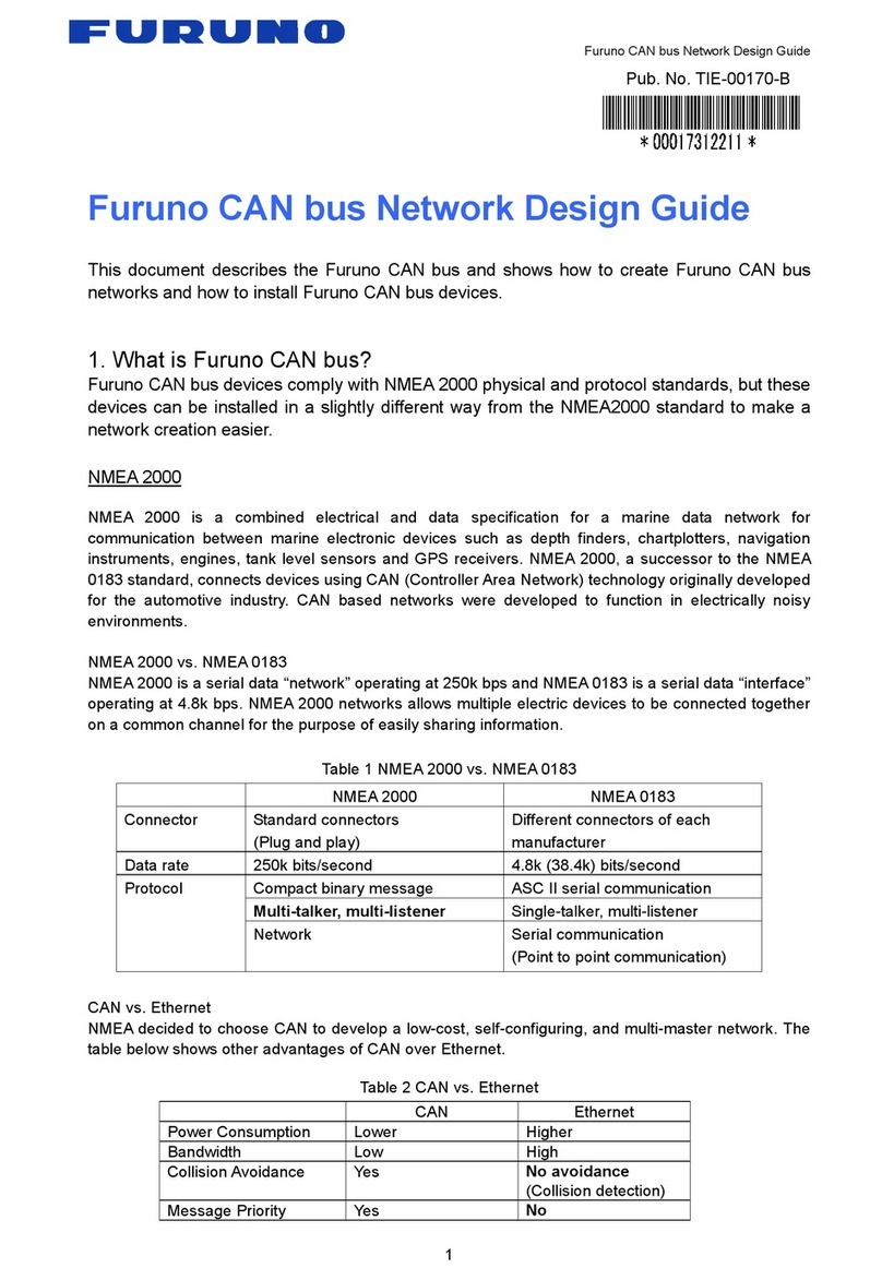 Furuno M12-05BM+05BF-010 Design guide