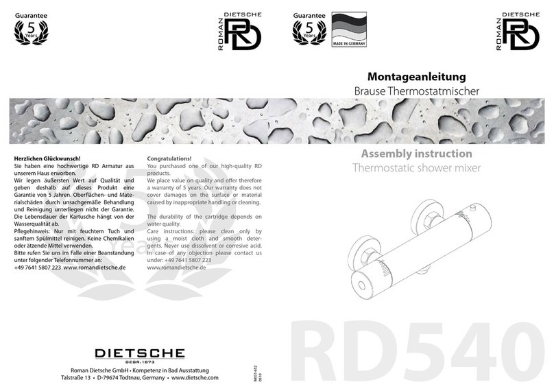 Dietsche RD540 User manual