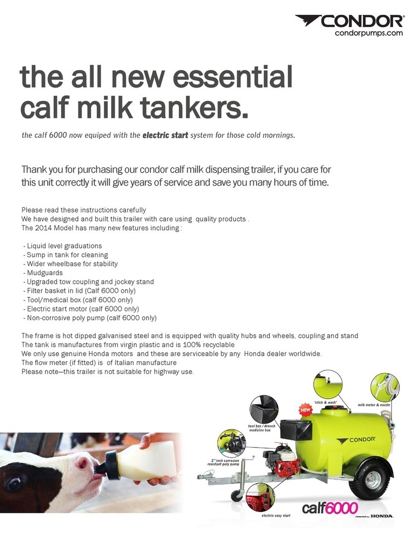 Condor Calf 6000 quick start guide